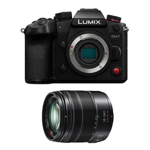 PANASONIC LUMIX GH7 Sort + 14-140