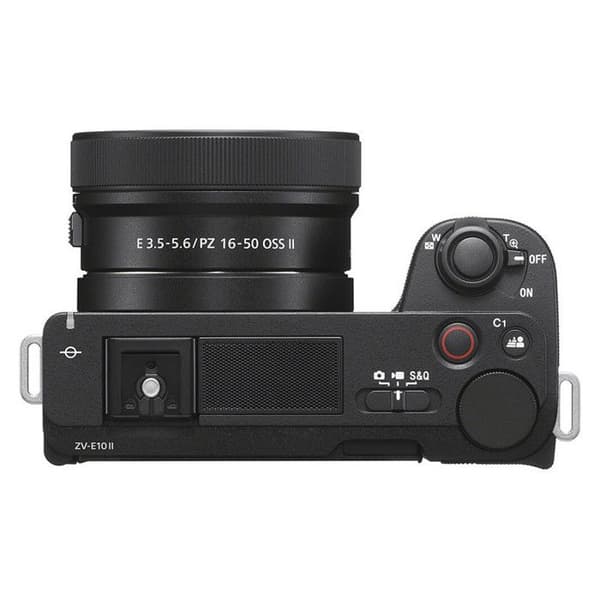 SONY ALPHA ZV-E10 II SORT + 16-50 II + 55-210