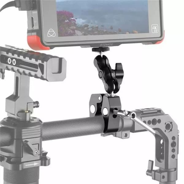 SMALLRIG 2164 Multifunktionsklämma Kulledsarm Ø40 mm Låsmutter