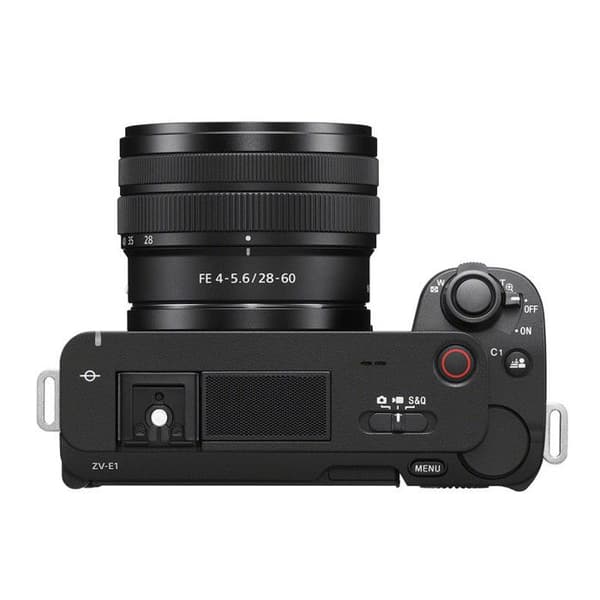 Sony ZV-E1 Hybridkamera 4K Fullformat Stabilisering FE 28–60mm Vit