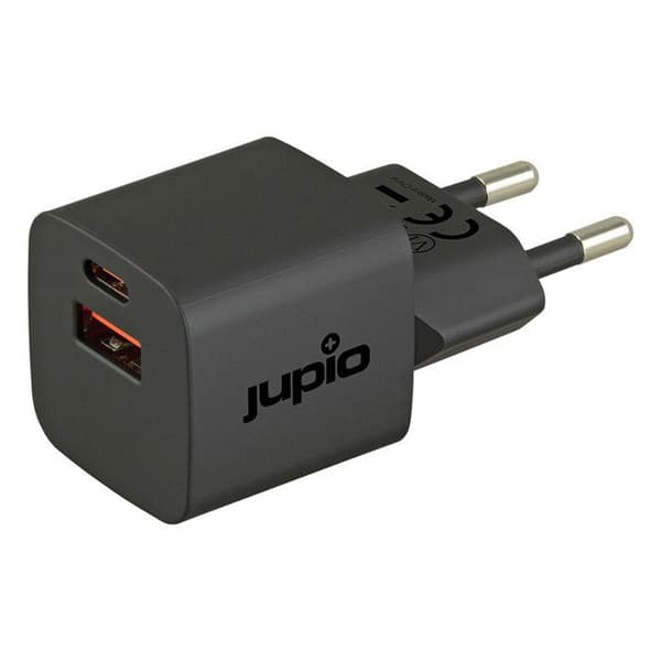 JUPIO Dubbel USB / USB-C Laddare 30 W GAN
