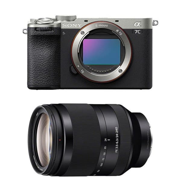 SONY ALPHA 7C II Sølv + FE 24-240