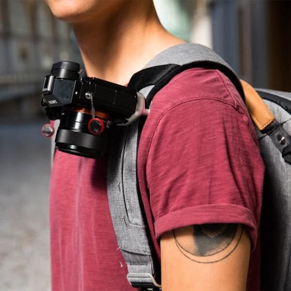 PEAK DESIGN Capture clip V3 Sølv med standard plade - CPS3