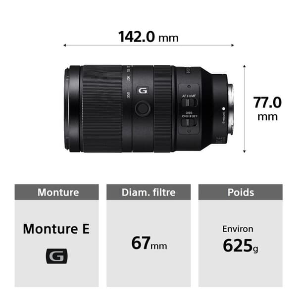 SONY ALPHA 6700 SORT + 16-50 II + 70-350