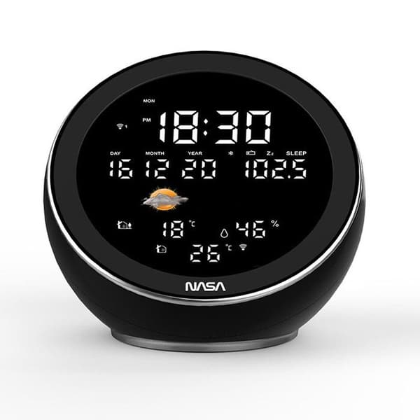 NASA Sääasema Bluetooth-kaiuttimella Musta - WSP1500
