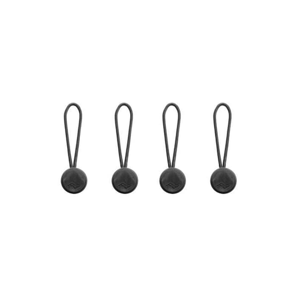 PEAK DESIGN Sæt med 4 mikro fastgørelser - Sort 4-PK-AN-BK-4