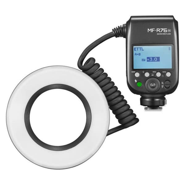 GODOX MF-R76N TTL Makro Ring Blitz Nikon