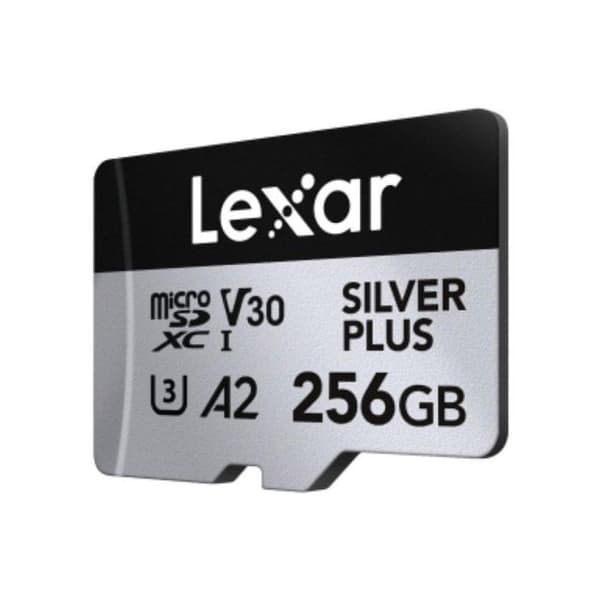 LEXAR MicroSDXC Silver Plus UHS-1 256Go R205/W150 V30