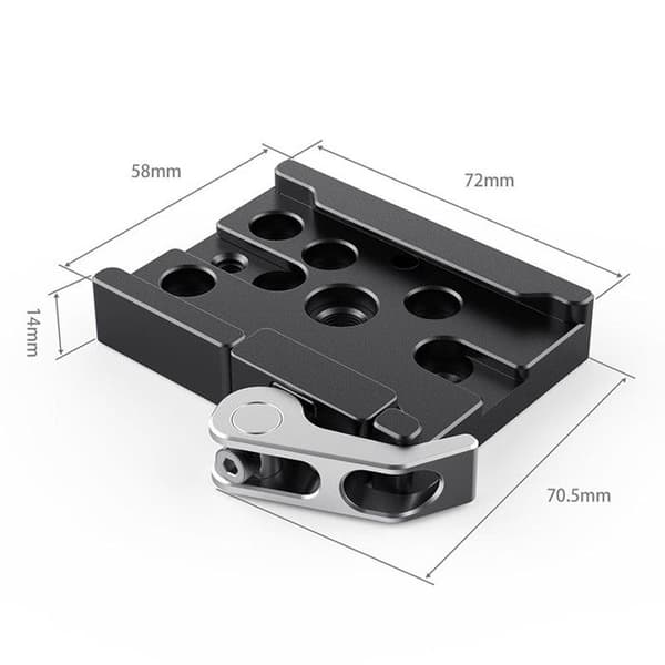 SMALLRIG Hurtigfrigivelsesklips - 2143B