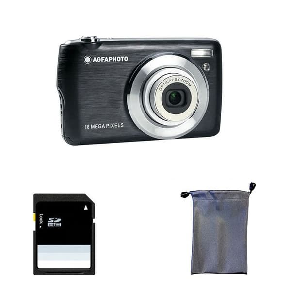 AGFAPHOTO Realishot dc8200 sort + taske og SD-kort
