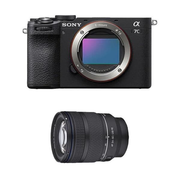 SONY Alpha 7C II Sort + TAMRON 28-200 Objektiv