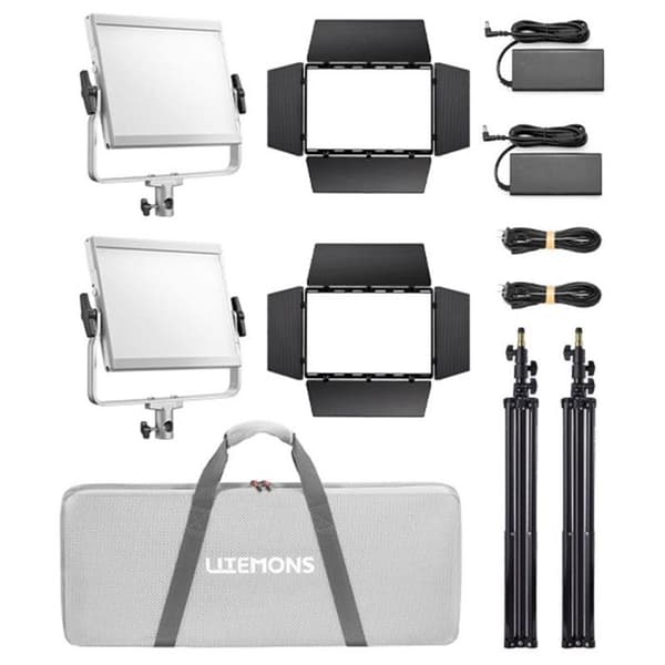 GODOX LP1200R-K2 Litemons Kit med 2 LED-paneler