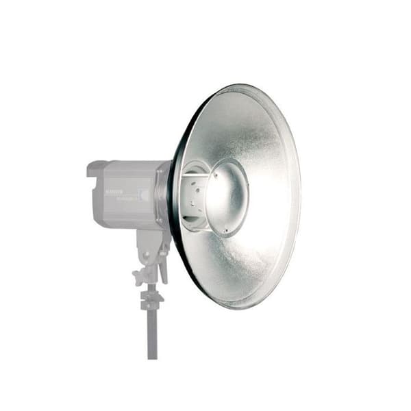 KAISER 3160 parabolisk reflektor 400mm med central kupa och diffusor - KAI3160