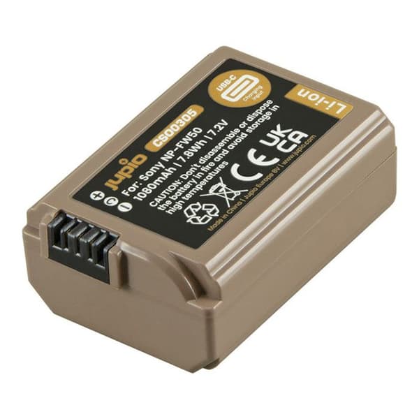 JUPIO Akut Sony NP-FW50 Ultra USB-C