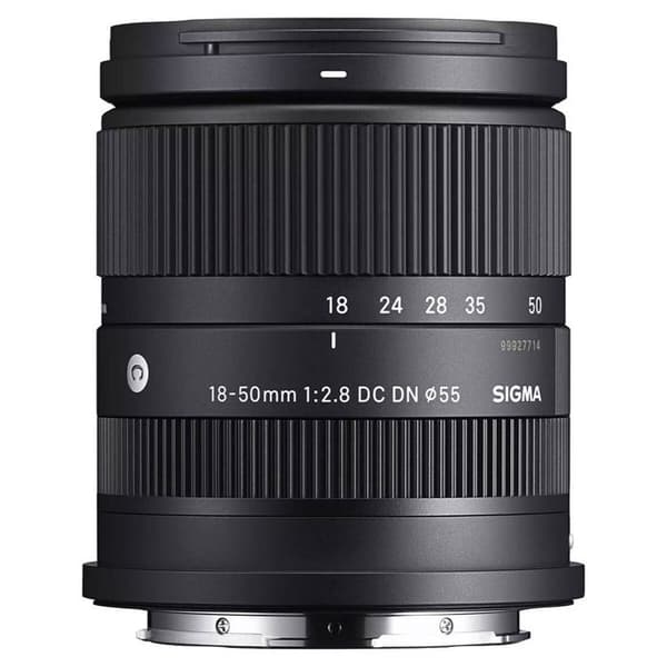 Sigma 18 50 mm F2.8 DC DN C RF Sort objektiv til Canon RF monteringer