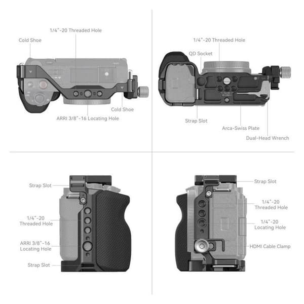 SMALLRIG 4257 cage kit til Sony ZV-E1