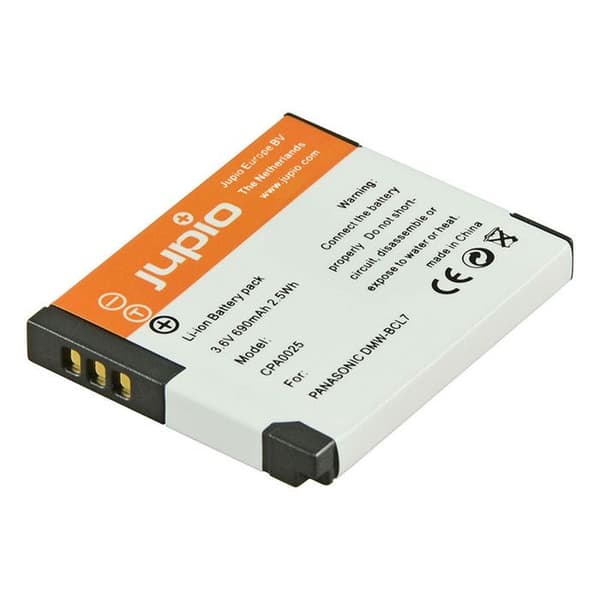 Jupio CPA0025 Batteri til Panasonic DMW-BCL7 Sort