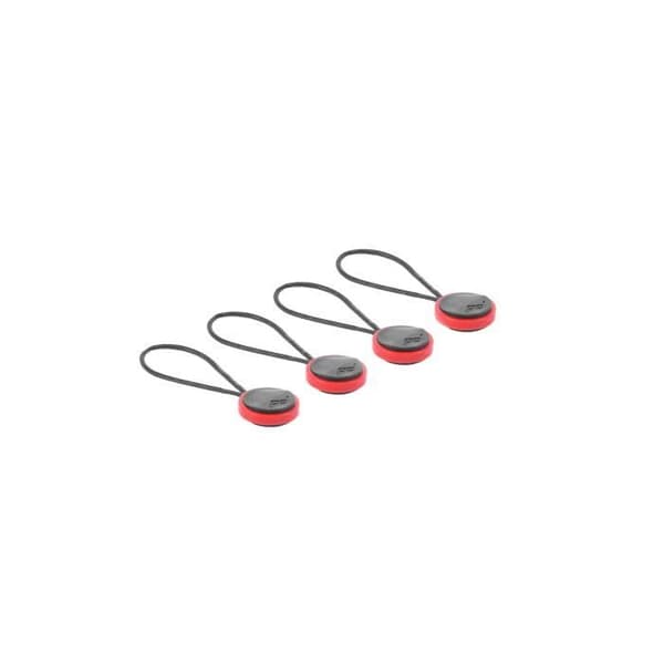 PEAK DESIGN Sæt med 4 mikro fastgørelser - Sort 4-PK-AN-BK-4