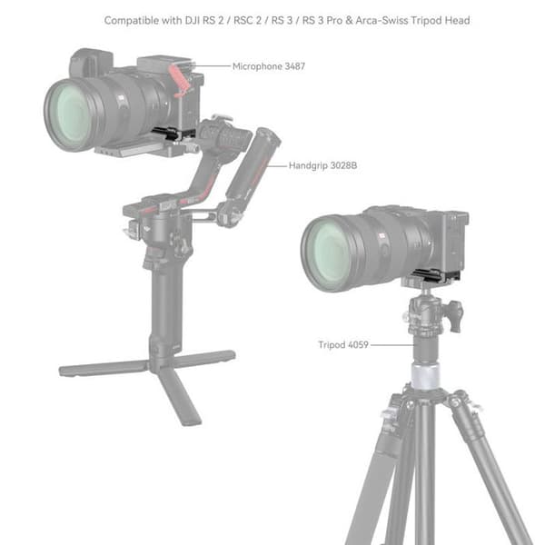 SMALLRIG 4338 baseplade til sony a6700