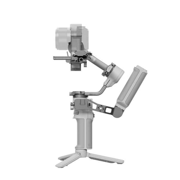 DJI RS 4 Mini Combo kamerastabilisator låsvred auto vertikalläge