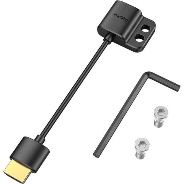 SMALLRIG Ultra Slim 4K HDMI Adapterkabel (A til A) - 3019