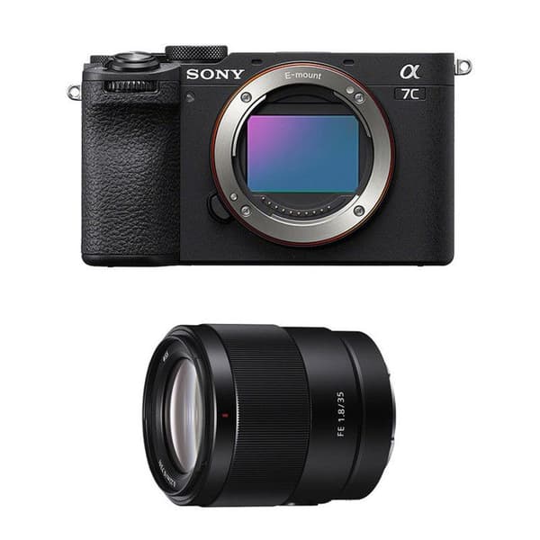 SONY ALPHA 7C II SORT + FE 35mm f/1.8