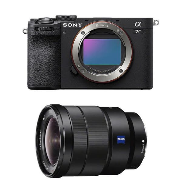 SONY ALPHA 7C II SORT + FE 16-35 f/4