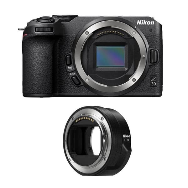 NIKON Z30 NU + FTZ II -sovitin