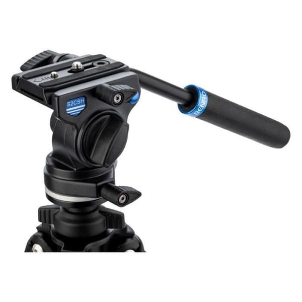 BENRO Slim Video Tripod Kit + S2C Pää - TSL08AS2CSH