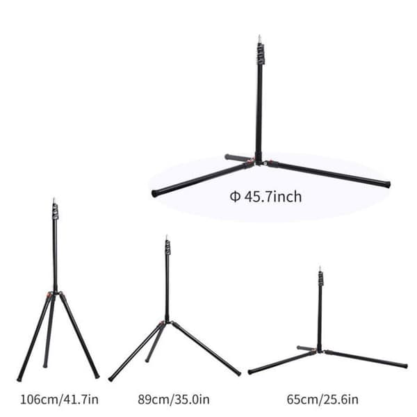 K&F Aluminium belysningsstativ