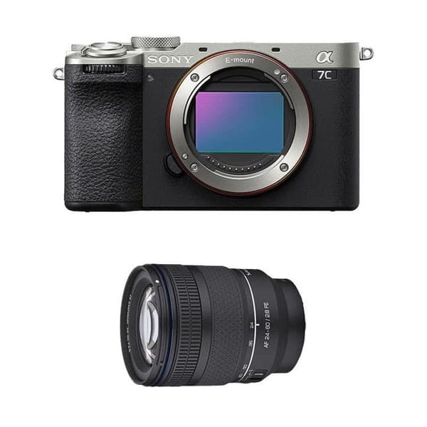 SONY Alpha 7C II Sølv + TAMRON 28-200 Objektiv