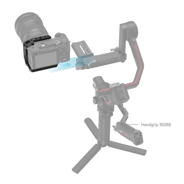 SMALLRIG 4337 halvbur för Sony a6700/6600/6500/6400