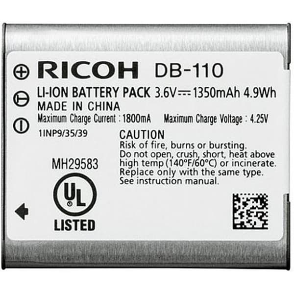 RICOH Batteri DB-110 til GR III