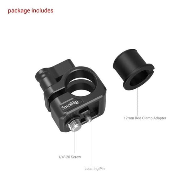 SMALLRIG Black Mamba Klämring 12mm/15mm - 3598