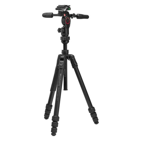 MANFROTTO BEFREE GT PRO aluminiumstativsats + 3D-kulhuvud