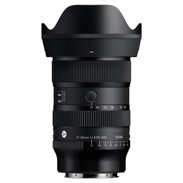 Sigma 17 40 mm F1,8 DC Art Sort zoomobjektiv til L-mount