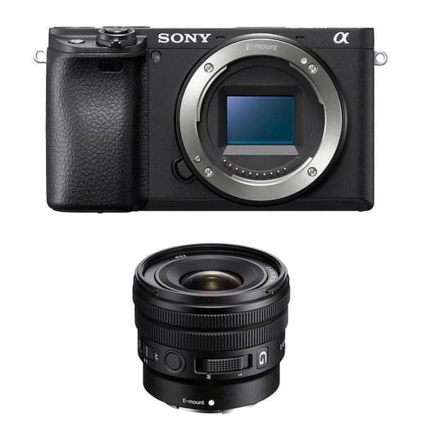 SONY ALPHA 6400 SORT + 10-20