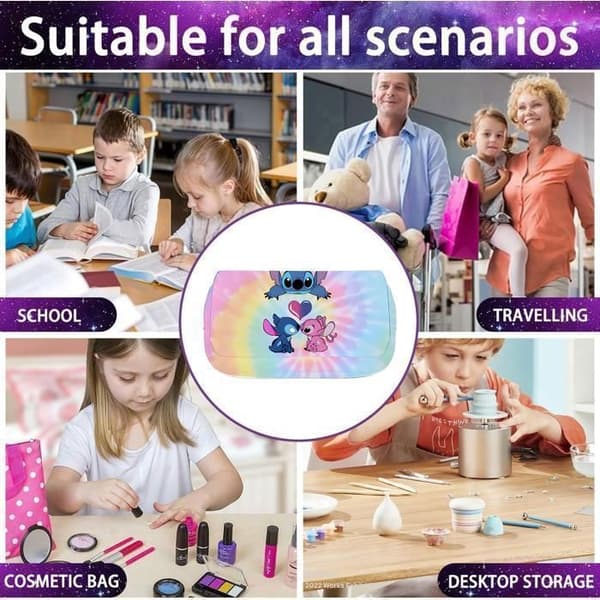 Pennfodral, pennväskor, animationspennfodral, skolpennfodral, kontorsmaterialväska för barn och studenter