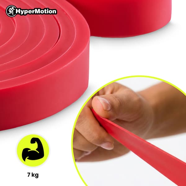 HyperMotion WOMACTIVE træningselastikker 3 stk. op til 7 kg