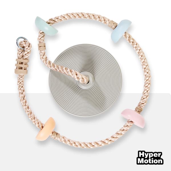 Klätterrep med sits HyperMotion 2-i-1 gunga