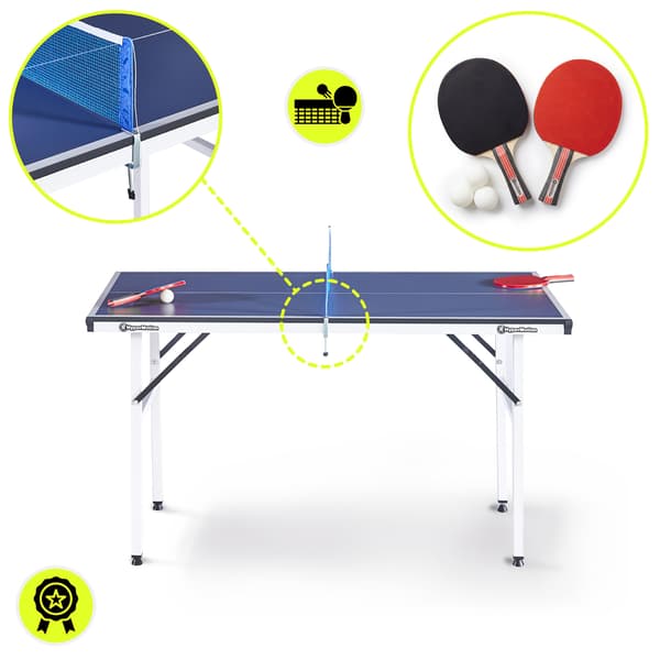 Mini pingisbord hopfällbart HyperMotion set