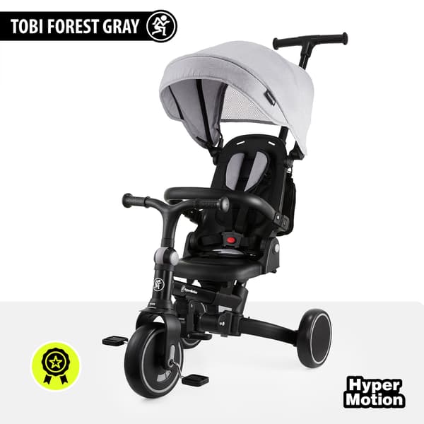 Trehjuling 8-i-1 med roterbart säte TOBI FOREST