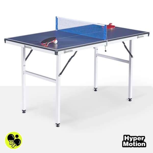 Mini bordtennisbord HyperMotion foldbart til børn og hjem