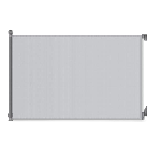 Moby-System SAFEGUARD rullattava turvaportti 140 cm, harmaa