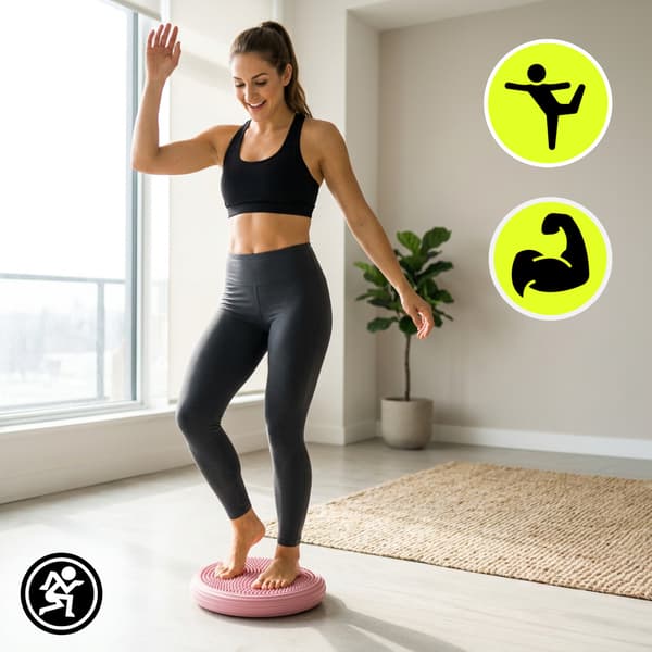 HyperMotion Balactiv balancepude til træning og siddestilling