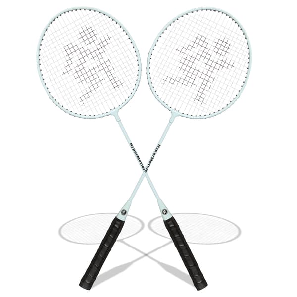 Badmintonset för 2 spelare med racketar salvia