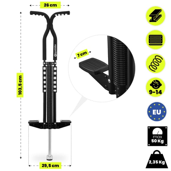 HyperMotion POGO jumper til børn sort