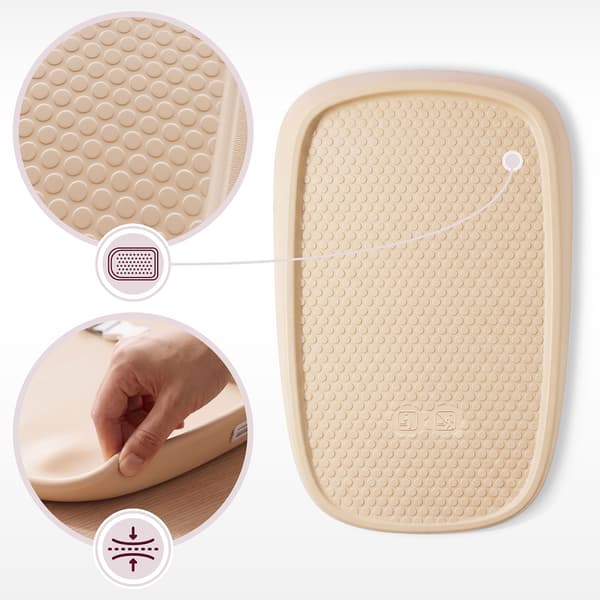 Moby-System BABY NEST blød puslepude, beige