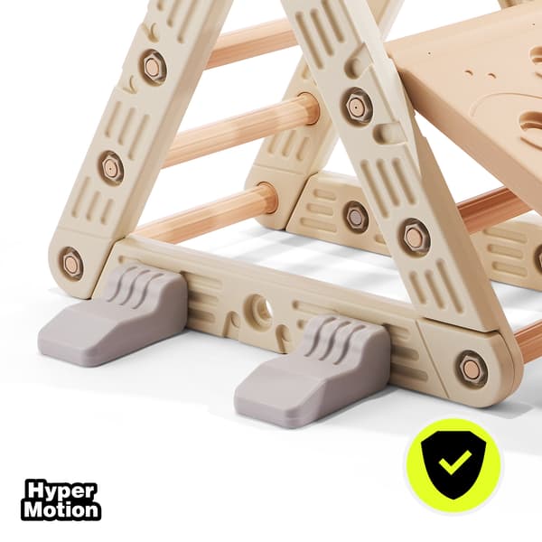 HyperMotion Modulær Legeplads 3-i-1 til Børn Beige-Grå