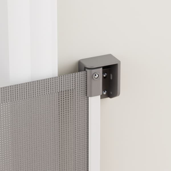 Moby-System HOMESAFE utdragbar säkerhetsgrind 140 cm – grå